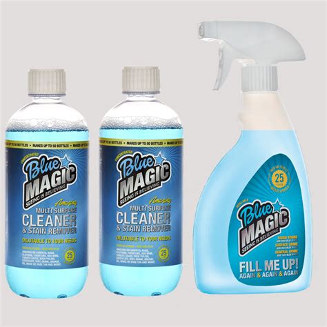 Blue magic cleaner